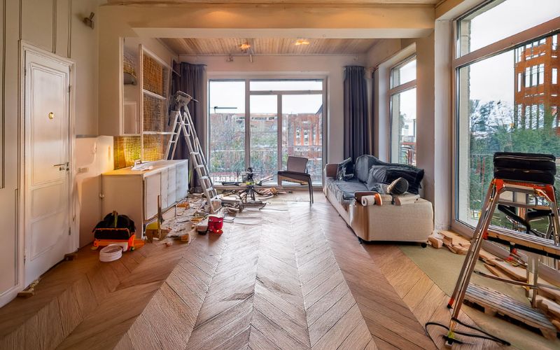 14. Ombyggnad renovering lagenhet fran 4 rok till 3 rok