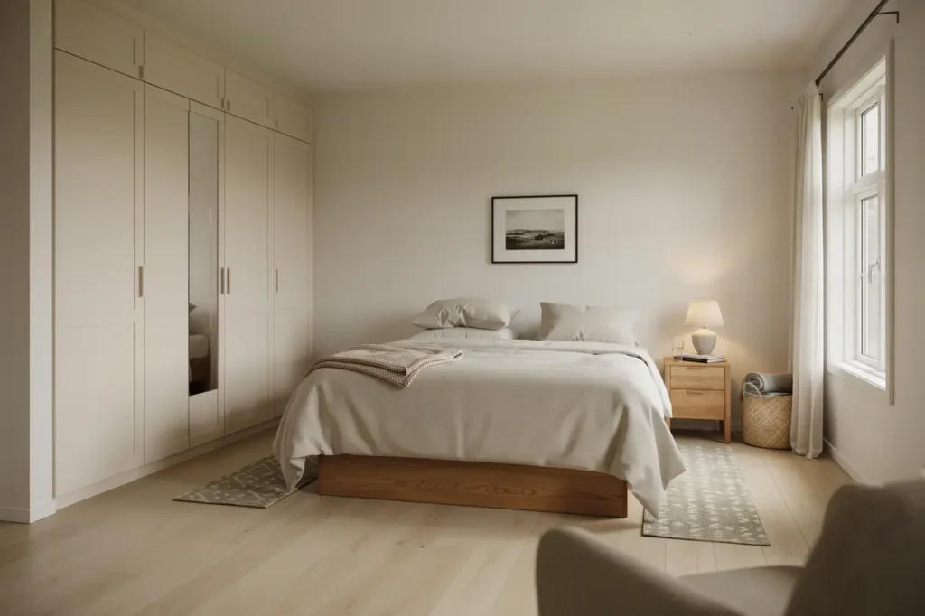 renovering av sovrum och platsbyggda garderober i skokloster b lsta