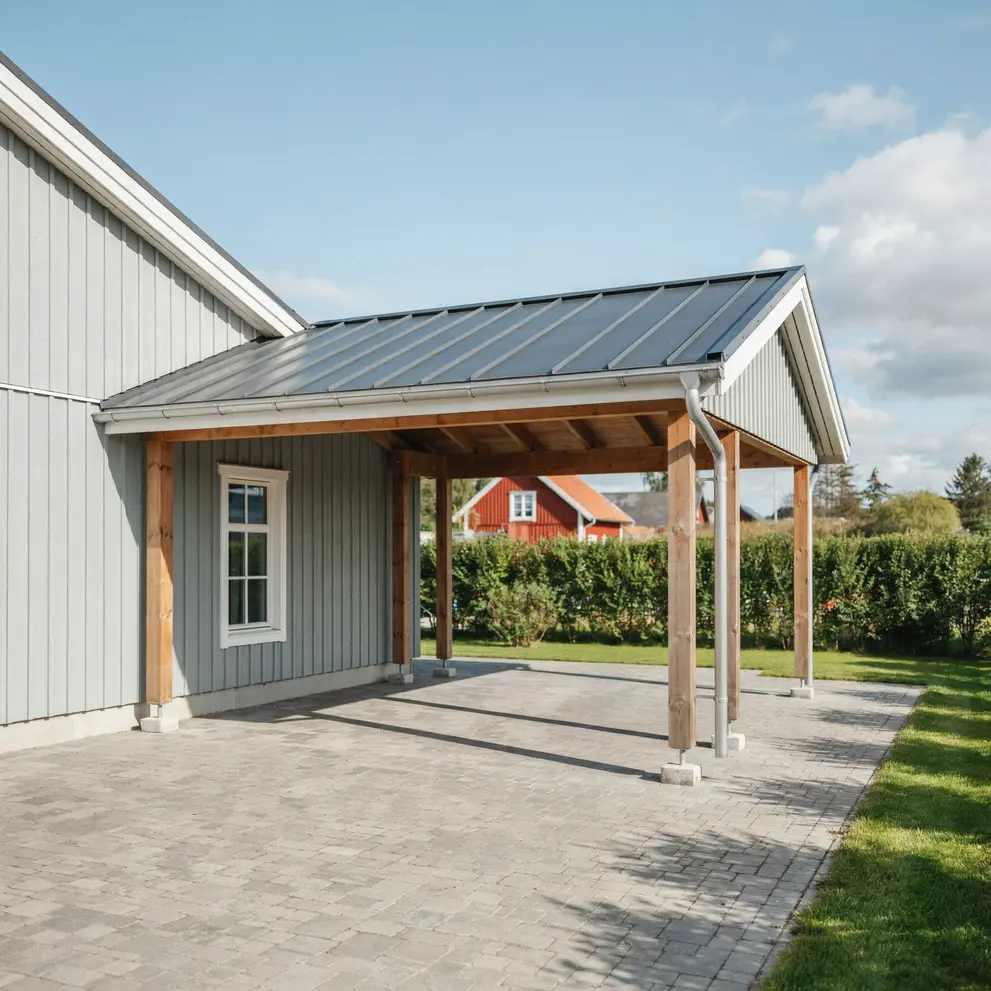 bygga garage carport